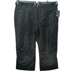 AQ Arctic Quest Snow Pants Size 2X Black Skiing Winter Outerwear Men Performance